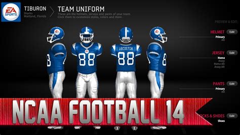 Ncaa football 14 teambuilder  4:All everything else and maybe mix in some